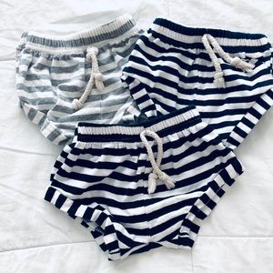Baby striped shorties size 12 months